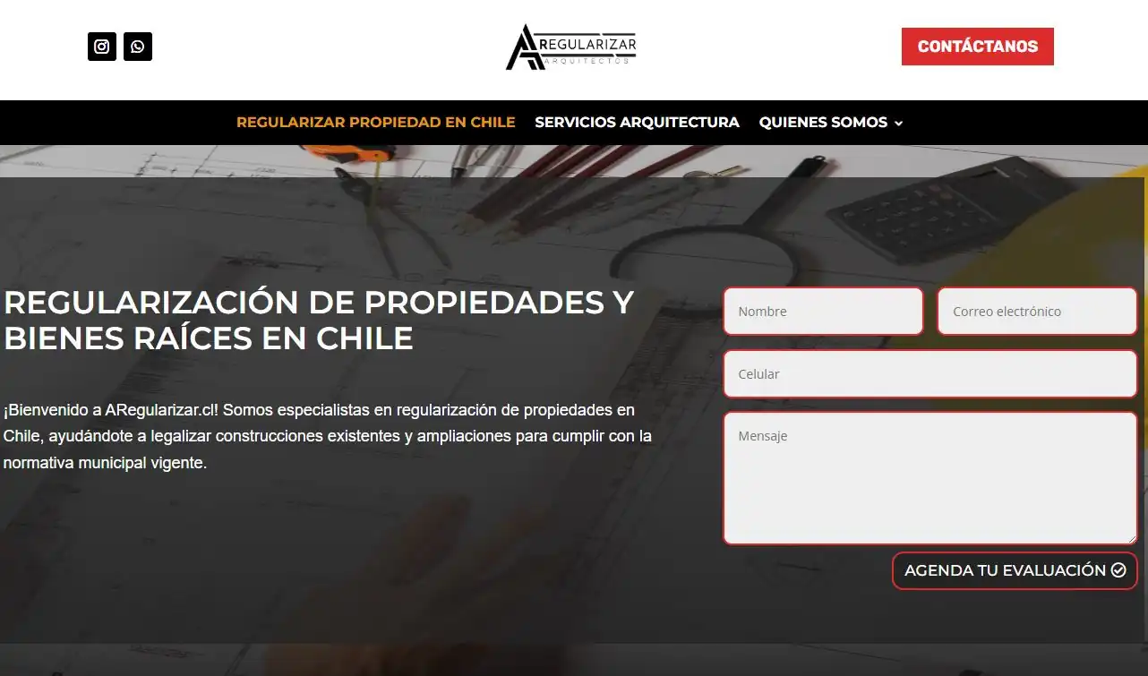 AregularizarPaginaInicio