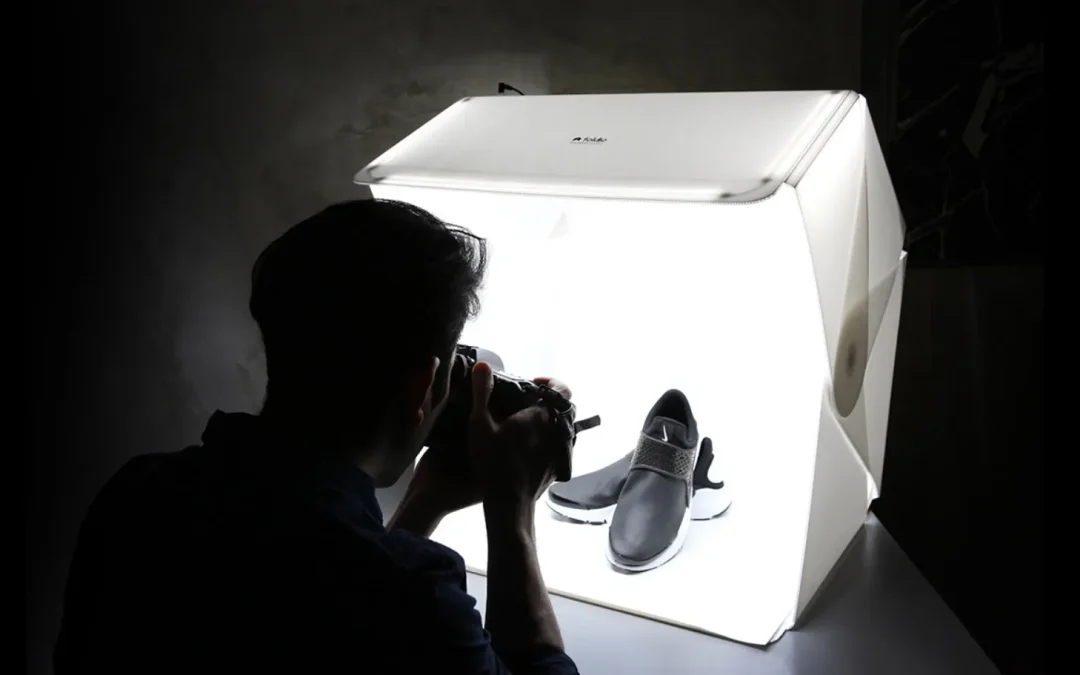 Fotografía Digital - Sesión Fotografía Zapatos Caja de luz 