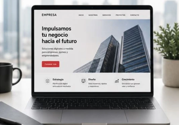 Diseño de páginas web profesionales para empresas